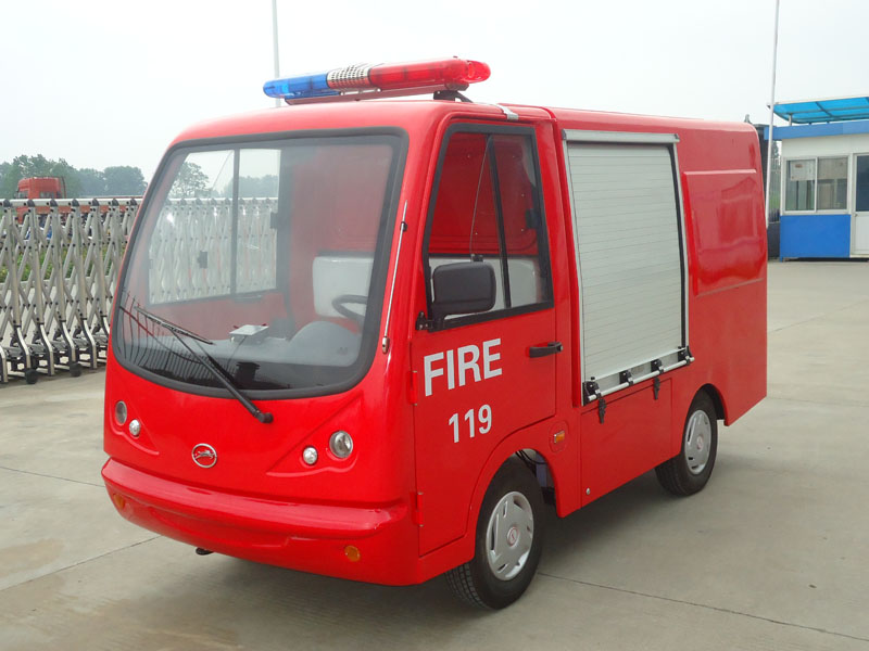 特種消防車封閉